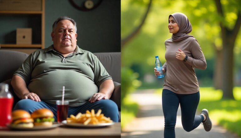 اضافه وزن و چاقی | دلایل اضافه وزن