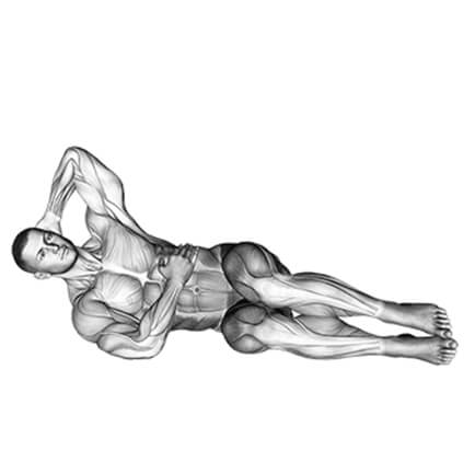 کرانچ مورب (Oblique Crunches)