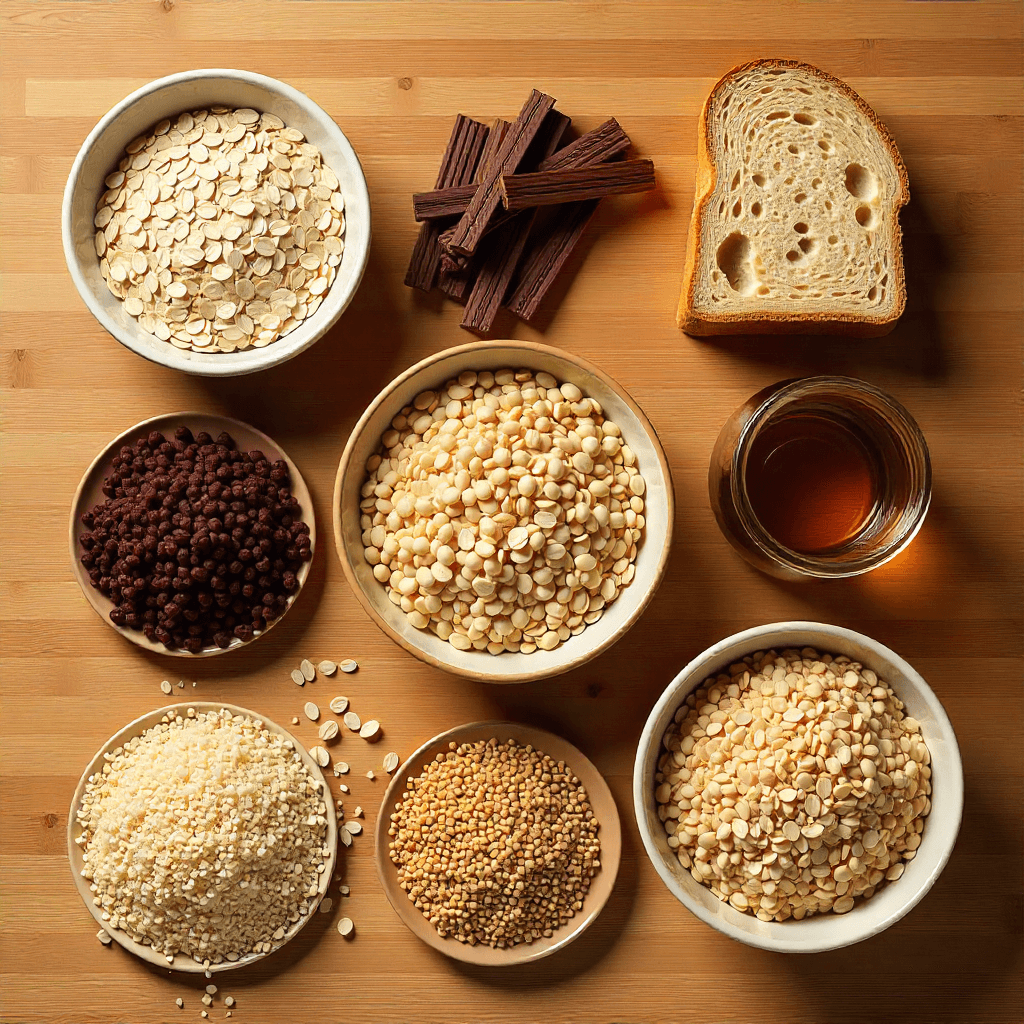 ۱. غلات کامل (Whole Grains)